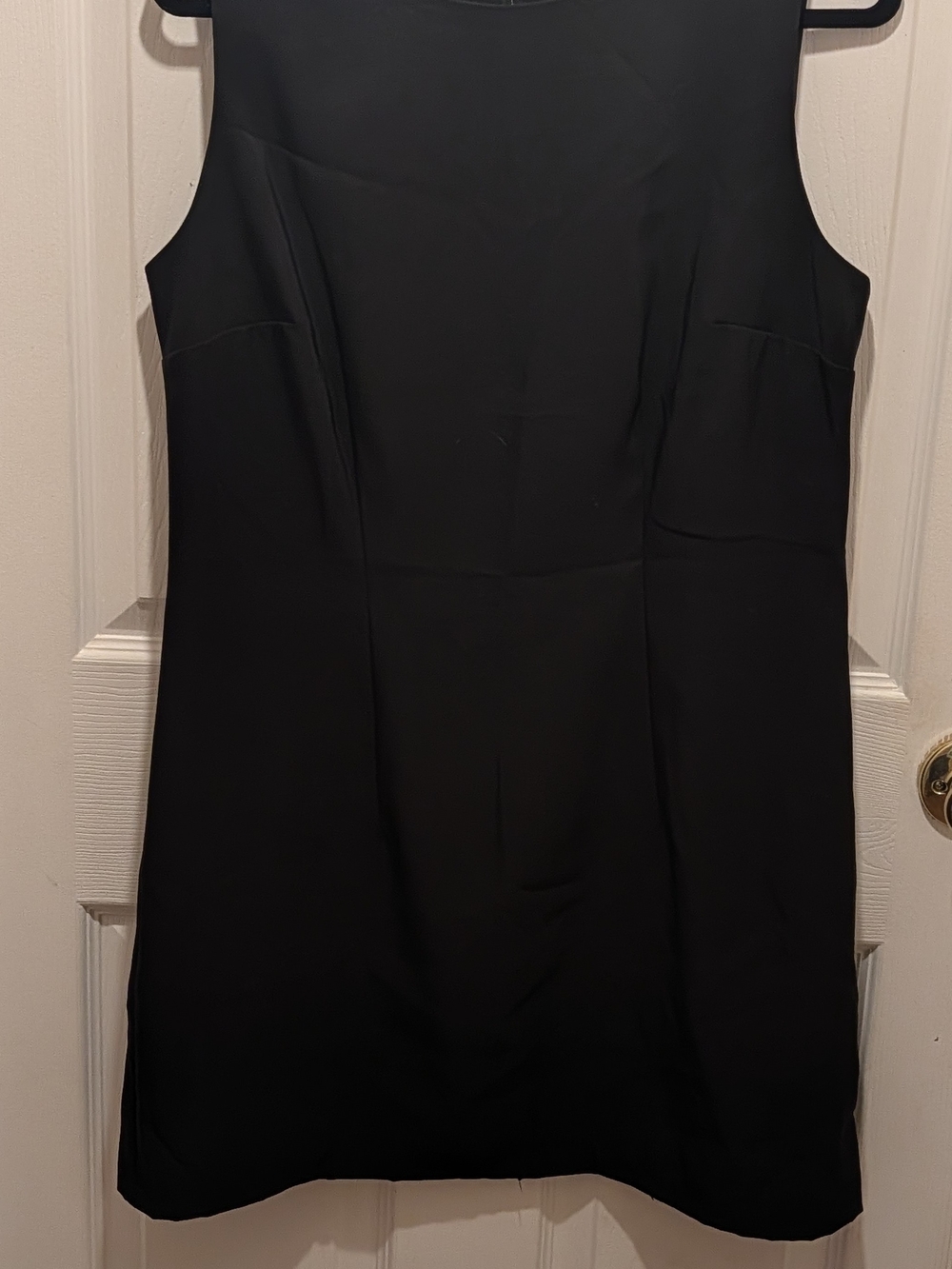 Alyx Black Sleeveless Mini Dress with Panel Seams